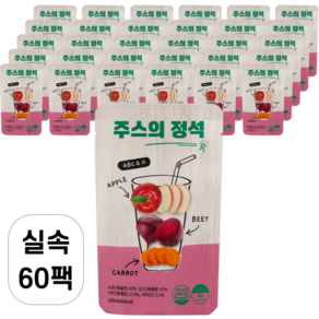 주스의정석 ABC주스, 100ml, 60개