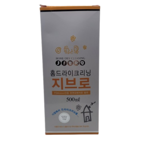 지브로 홈 드라이 크리닝, 500ml, 1개