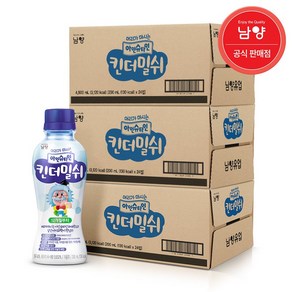 남양유업 남양 아인슈타인 킨더밀쉬 200mlx72팩 24팩x3박스, 200ml 72개