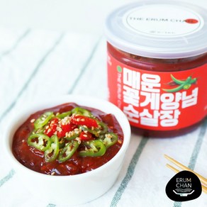 [이룸찬] 꽃게 순살 양념게장 꽃게 매운 순살 양념게장, 300g, 1개