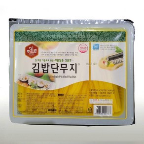 뿌리원 김밥단무지 2.8kg (12mm절단) 국산무 김밥 만두 밑반찬, 1개