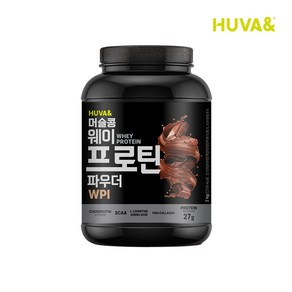 휴바앤 머슬콩 프로틴 아이솔레이트 WPI 98% 단백질보충제 헬스보충파우더 쵸코맛 2kg, 1개