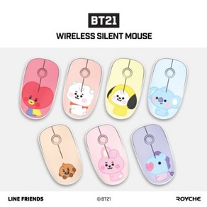 BT21 베이비 무선마우스 RMS-BT21-BABY, RMS-BT21-BABY-TT, TATA