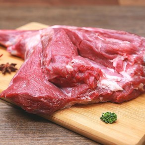 [대국맛짱] 청정지역목장 보신용 염소고기 (껍데기없는 정육) 1+1 (일요일&당일발송), 2개, 1kg