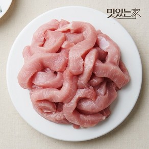 국내산 한돈 등심 탕수육용 500g, 상세설명 참조, 없음