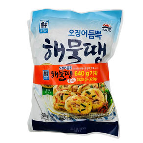 대림선 오징어듬뿍 해물땡 640g 경단 동그랑땡, 4개, 320g