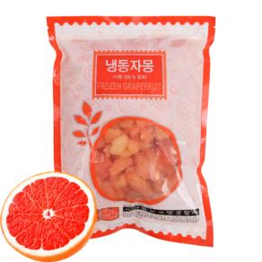 푸드야식품 냉동 자몽 5kg, 1kg x 5봉, 1개