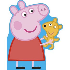 Peppa Pig : A Peppa shaped board book