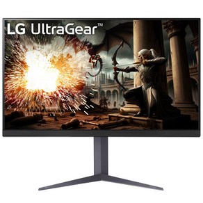 -LG전자- 울트라기어 32GS75Q 32인치 게이밍 180Hz IPS QHD 1ms 180Hz 피벗스탠드 게이밍 모니터