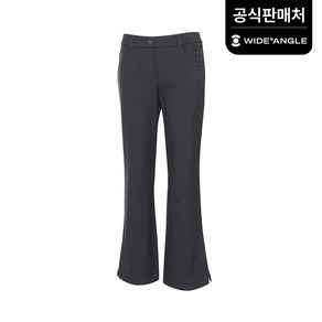 [와이드앵글 공식] 골프 여성 CO 울라이크 부츠컷 팬츠 L WWW23311MK