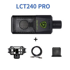 LEWITT LCT 240 Pro 밸류팩 블랙 콘덴서 마이크 패키지 3