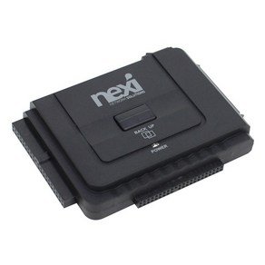 [NEXI] 넥시 USB 3.0 to SATA3 + IDE 컨버터 [NX-U3TIS] [NX511] [블랙], 1개