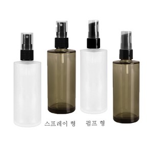 [화장품용기] 유리용기100ml(반투명)-에센스펌퍼 스프레이, 1개, 유리용기(스프레이)반투명-100ml