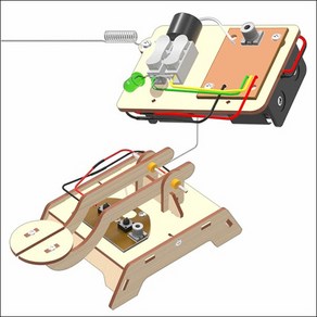 DIY 나무 모스부호 전신기