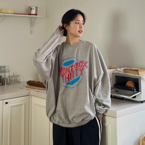 [4XL] 크고편함/M 박스 맨투맨 3colo