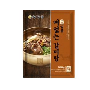 황장군 일품 뼈없는 갈비탕 700g 5팩 총 3.5kg, 5개