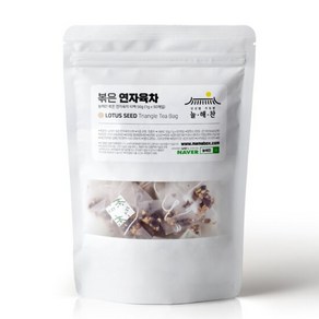 늘해찬 볶은 국산 연자육차 티백 삼각티백 대용량 50티백, 1g, 50개입, 1개