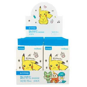 포켓몬썸머패치 피카츄모기패치 [엘리빅마켓], 포켓몬밴드 16매 표준형, 1개