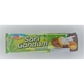 킹푸드 인도네시아 사리간둠 샌드 비스킷 수수 앤 초코향108g Indonesian Saigandum Sand Biscuit Sausage and Choco Scent, 108g, 1개