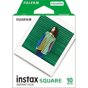 인스탁스 스퀘어 필름, 1 Box_Squae 2  Film, 1개