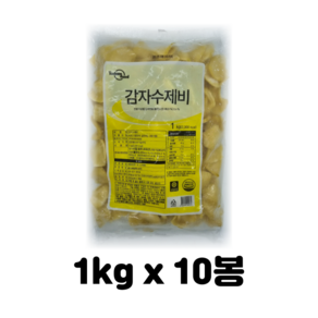 토담 감자수제비 1kgx10봉/쫀득쫀득 감자수제비 1kgx10봉, 1kg, 10개