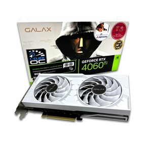 갤럭시 갤럭시 GALAX 지포스 RTX 4060 Ti WHITE OC D6 8GB