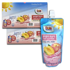 DOLE 워터젤리 복숭아맛 130ml x 20개