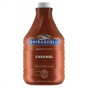 GHIRARDELLI 기라 카라멜맛 소스 2.47kg 카페시럽 캬라멜시럽 카라멜시럽, 1개