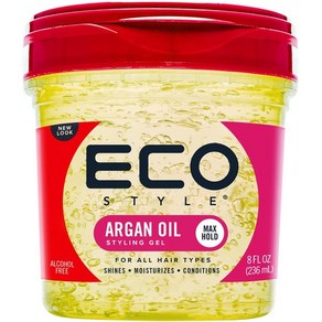 일본직발송 6. ECO 스타일 JOYCHO (SMALL 236ML) - ECO STYLER MOROCCAN ARGAN OIL STYLING GEL 236 ML B0, One Size, 1개, 236ml