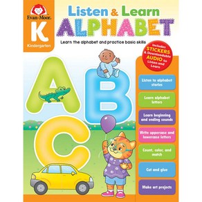 Listen and Learn:Alphabet Grade K Workbook