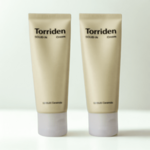 TORRIDEN SET 솔리드인 세라마이드 크림 70ml x 2개 (+솔리드인 립 에센스 11ml), FREE