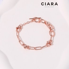 CIARA 14K Messina 울리 볼드체인 팔찌(GoldPlated)