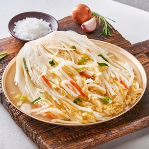 [고담채김치] 국산 전라도 백김치 2kg 3kg 5kg, 1개