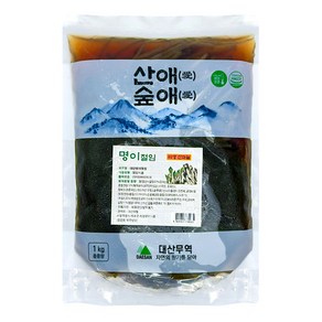 대산푸드 가정용 명이 나물 장아찌 산마늘 절임