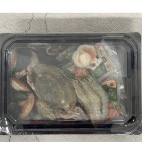 [산들바다] 꽃게해물탕 풀세트 간편조리 꽃개 문어 새우 바지락 1.3KG, 1개