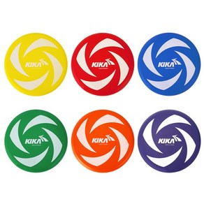 키카 소프트 플라잉디스크 원반 KXO-R545 낱개, 레드, 1개
