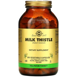 Solga Milk Thistle 밀크 씨슬 250정, 1개