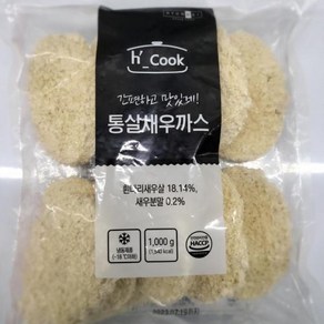 통살새우까스 냉동 1Kg(100gx10개), 10개, 단품