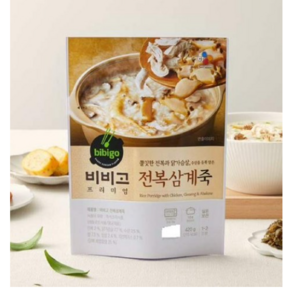 비비고 전복 삼계죽, 420g, 9개