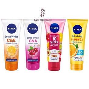 니베아 엑스트라 화이트 비타민 C E 로션 NIVEA White Body Lotion 320 ml