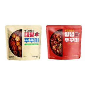 쭈꾸미도사 대창쭈꾸미 320g + 양념 쭈꾸미 320g 총 2팩