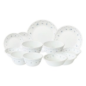 코렐 블루엘레강스 2인 그릇 세트 C 12PCS, 1개