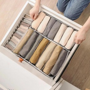 칸칸이정리함 서랍장 속옷 양말 정리 칸막이 수납함, 몽땅 S, 1개