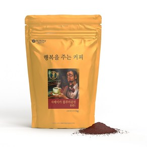 맥널티 헤이즐넛 1kg+자메이카 블루마운틴 1kg 분쇄원두 행복을 주는 커피, 1kg, 1개