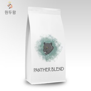 카페왕 원두왕 팬서 블렌드, 홀빈(분쇄안함), 500g, 홀빈(분쇄안함), 1개