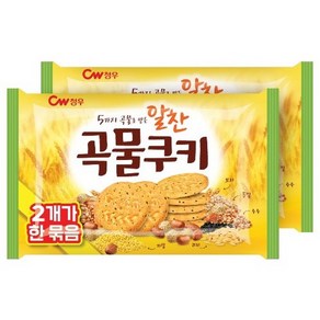 청우식품 알찬곡물쿠키, 200g, 10개