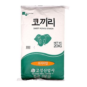 고성 코끼리 고구마 전분(70%) 20KG, 1개