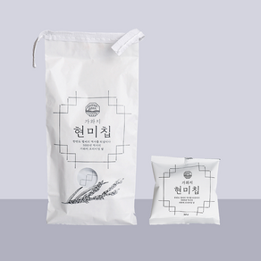 바삭바삭 기름 제로 담백한 가와지 현미칩 벌크 300g, 1개