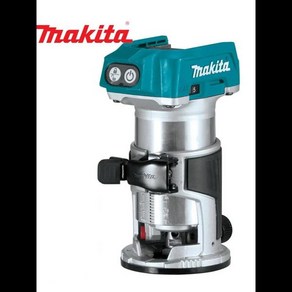 Makita 브러시리스 트리머 무선 전기 라우터 목수 밀링 조각 슬롯 머신 목수 도구 30000RPM, [01] No Battey