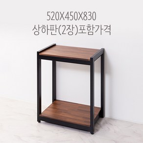 어항받침대 철제축양장 수조 선반 다이 견고한형 520X450X830 상하판포함, 화이트, 1개